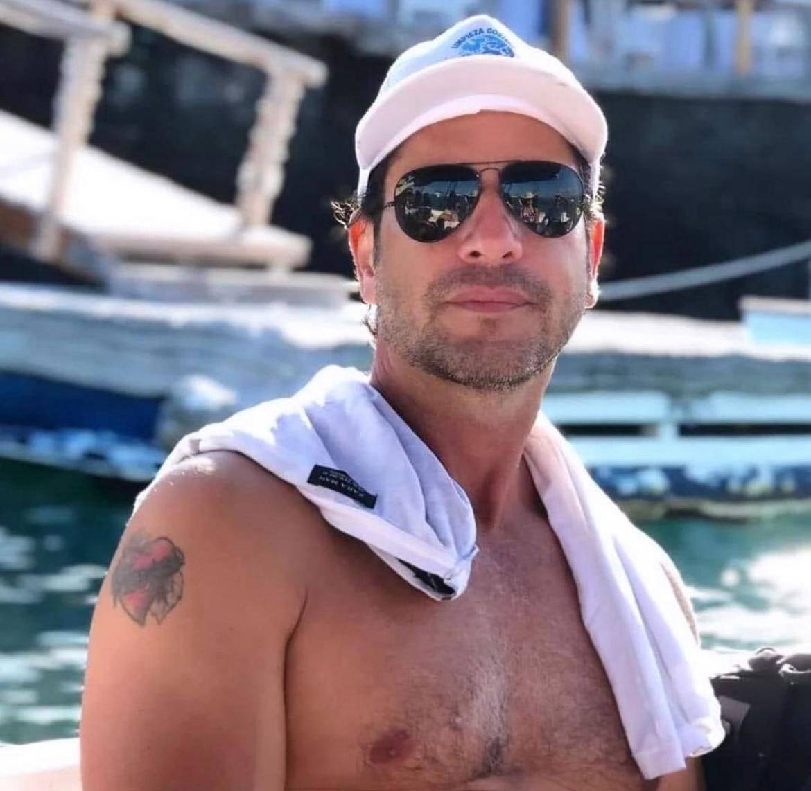 Al mostrar el patio de su casa, el actor aseguró: 