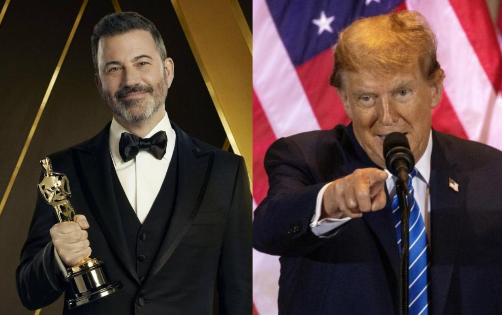 Jimmy Kimmel respondió en vivo a la crítica de Donald Trump por su desempeño en los Oscar 2024.