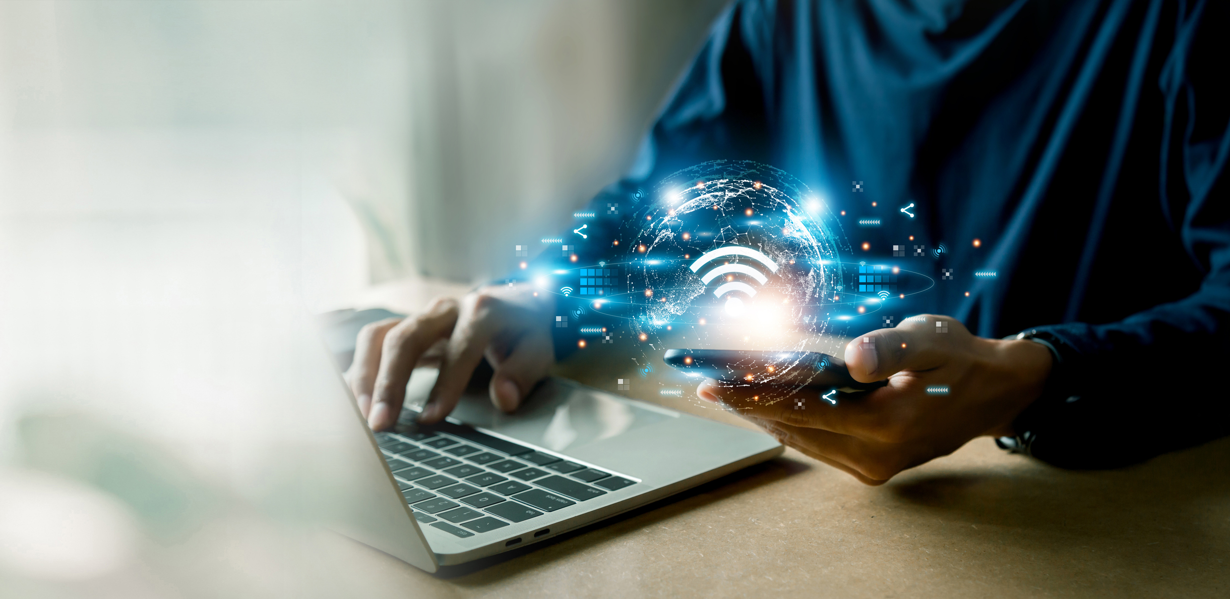 Codul de acces WI -FI poate fi uneori alfanumeric sau mare.