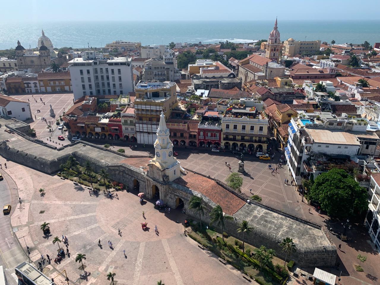Cartagena de Indias, Centro Histórico, Se Alista para LA Semana Santa.