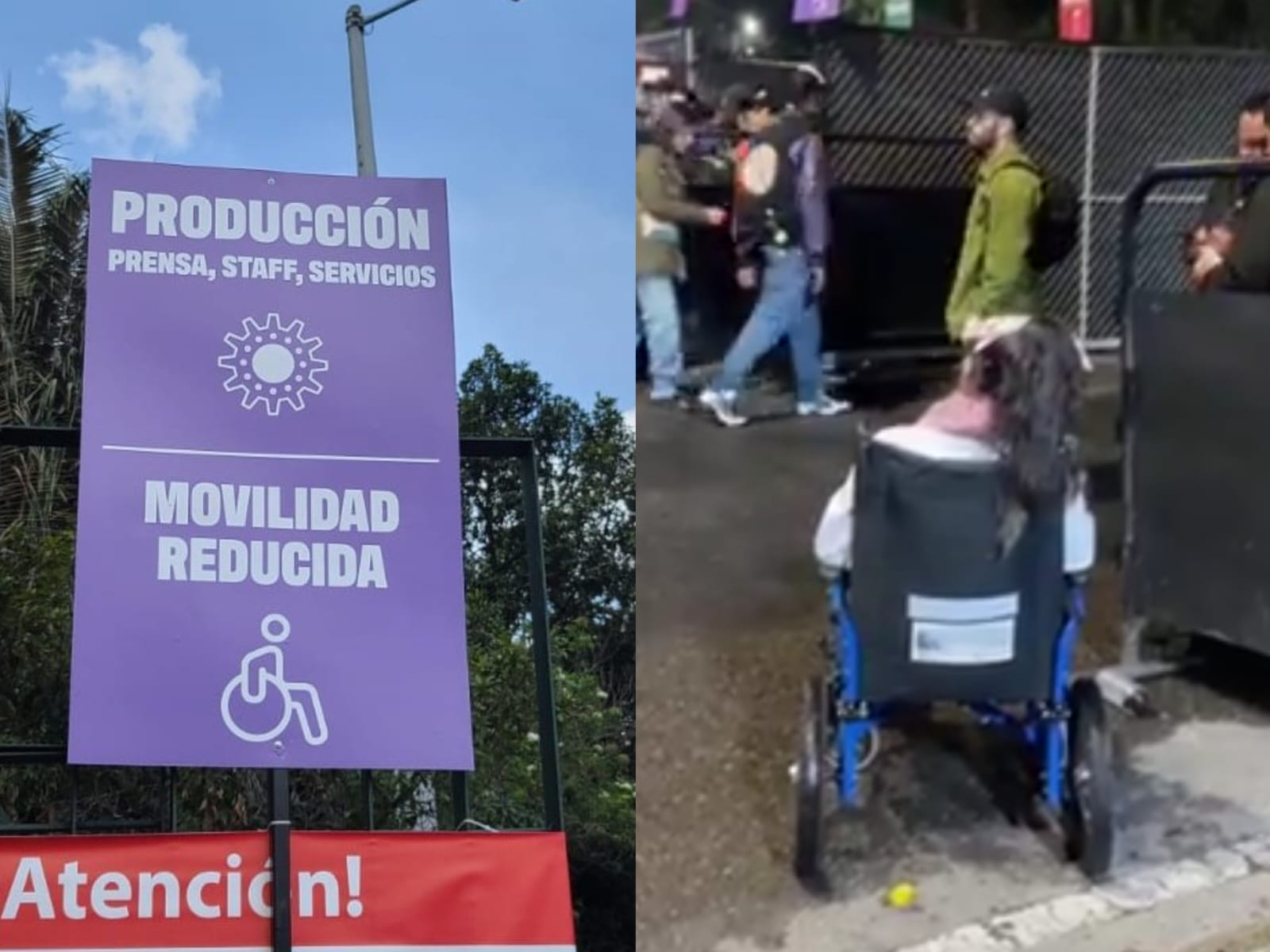 Mujer en silla de ruedas denuncia que no pudo entrar al FEP pese a ...