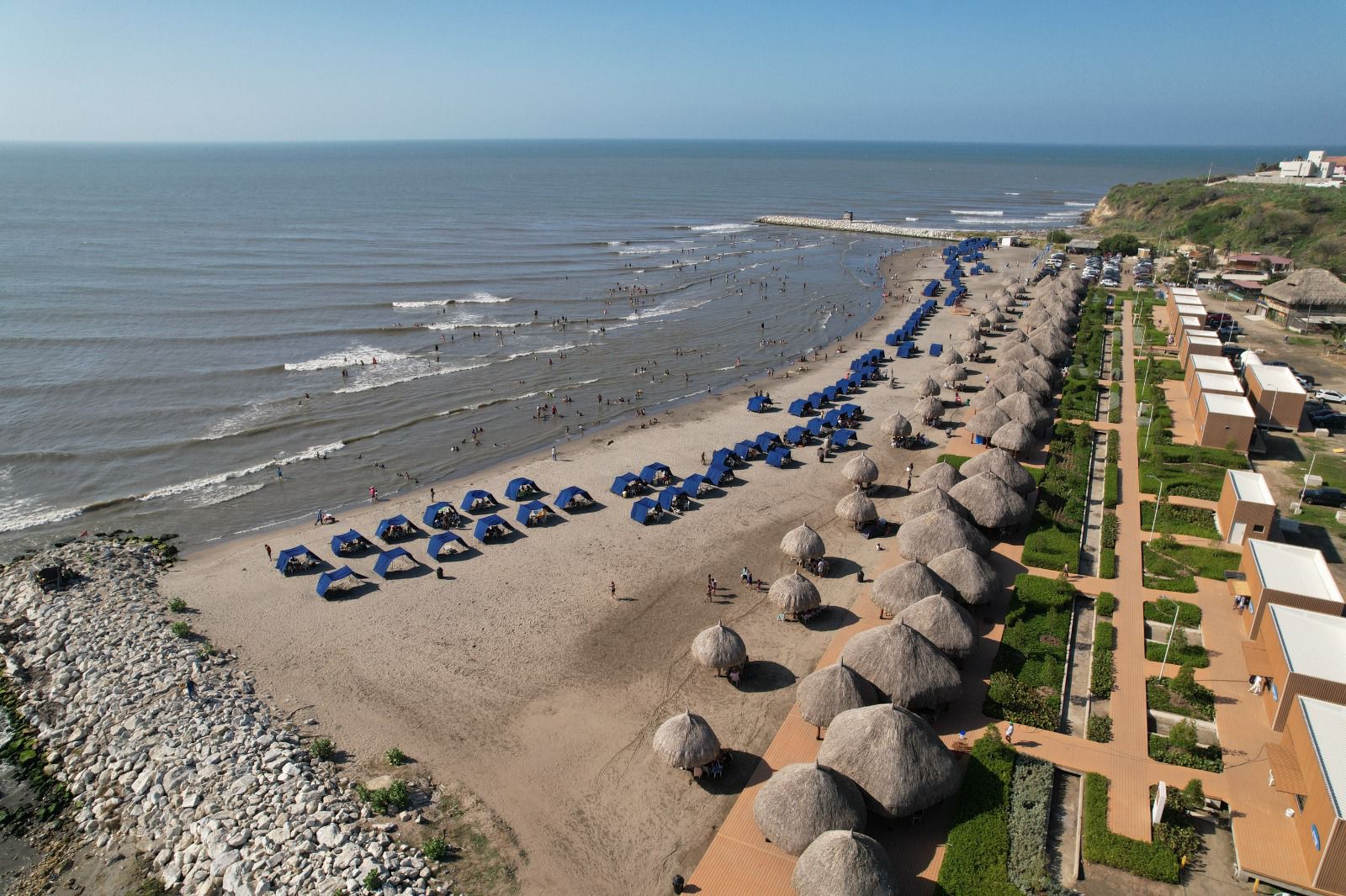 Las playas del Atlántico son un destino turístico que atrae a cientos de visitantes.