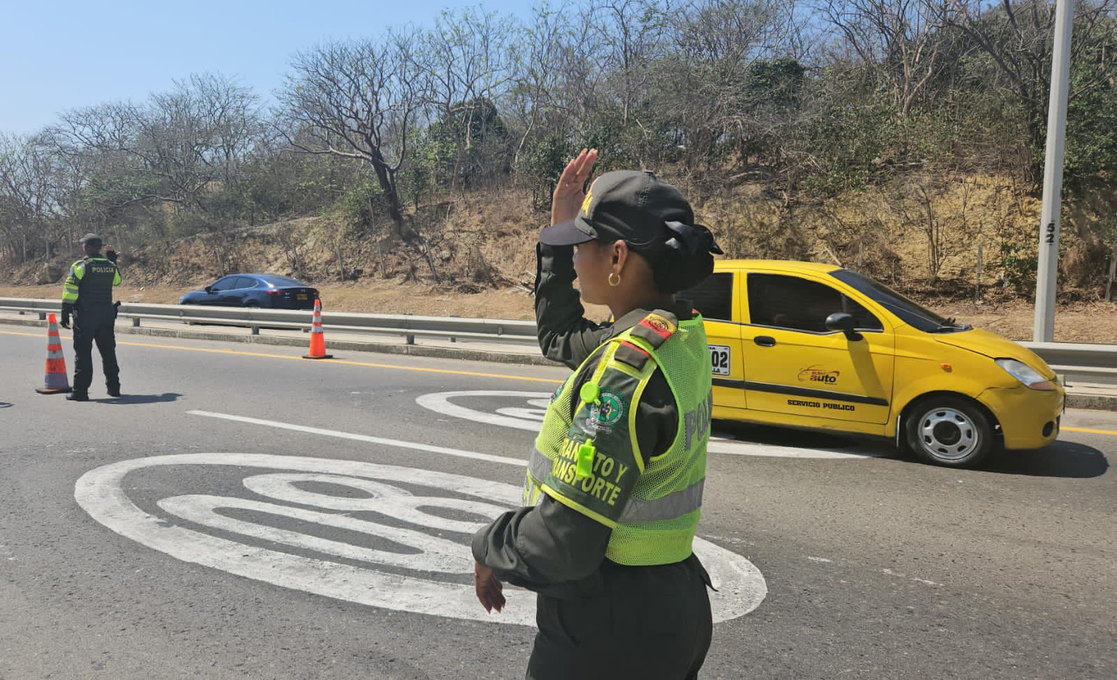 La Policía de Tránsito mantiene siete zonas de control vehicular en Barranquilla.