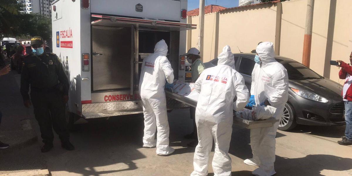 Las autoridades buscan avanzar con la investigación, tras el levantamiento del cadáver. Estuvieron delegados del  CTI.