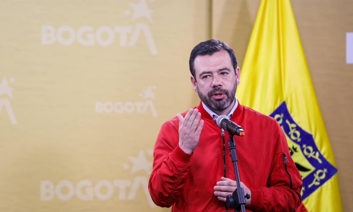 Carlos Fernando Galán, alcalde de Bogotá.
