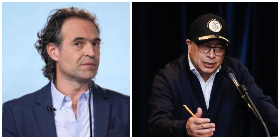 Fico Gutiérrez y Presidente Petro.