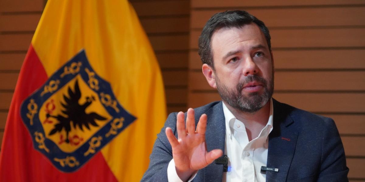 Carlos Fernando Galán, alcalde de Bogotá.