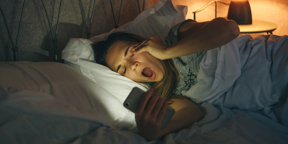 Procrastinación del sueño por venganza.