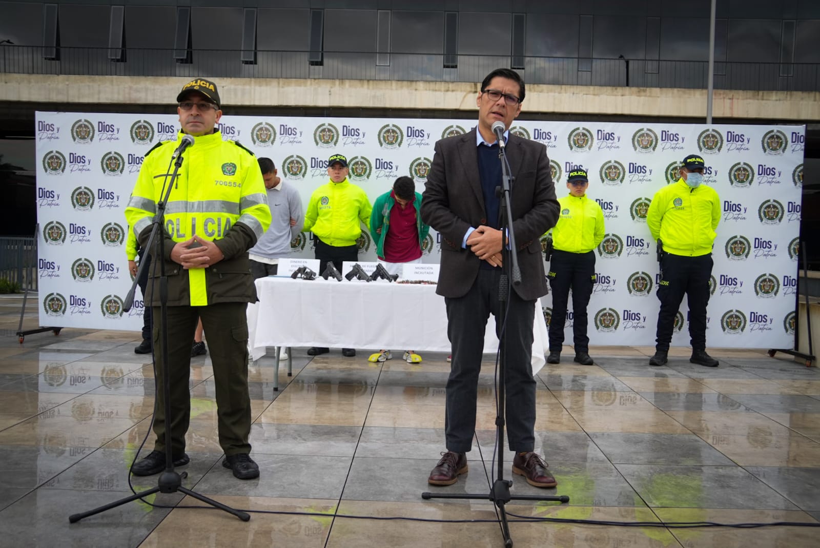 César Restrepo, secretario de Seguridad de Bogotá.