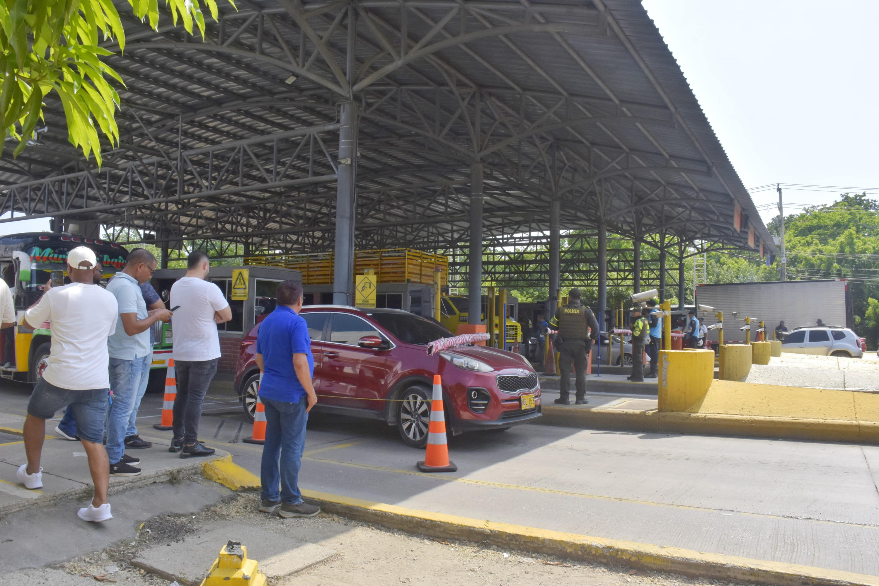 Protestas en el Peaje de Turbaco (Bolívar)