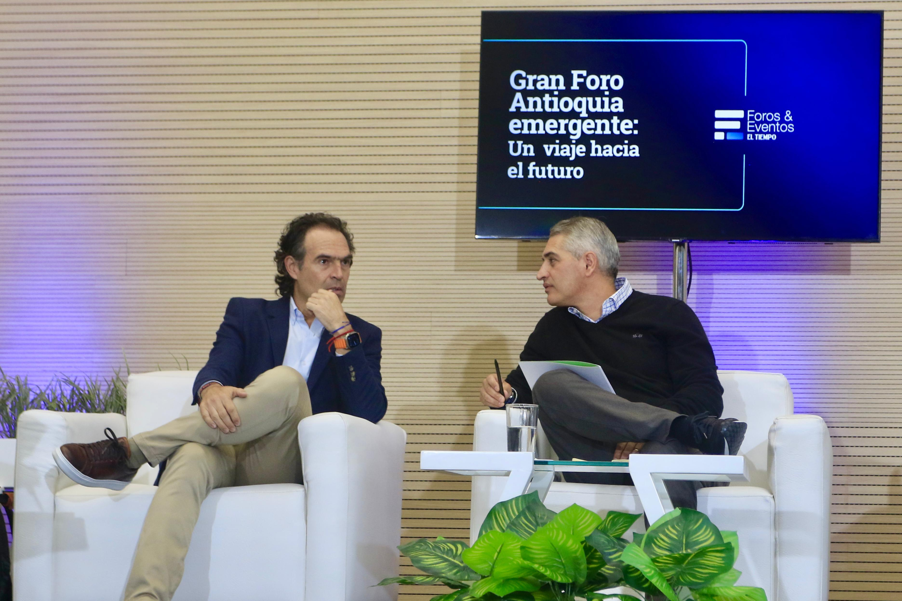 Fico Gutiérrez y Andrés Julián Rendón