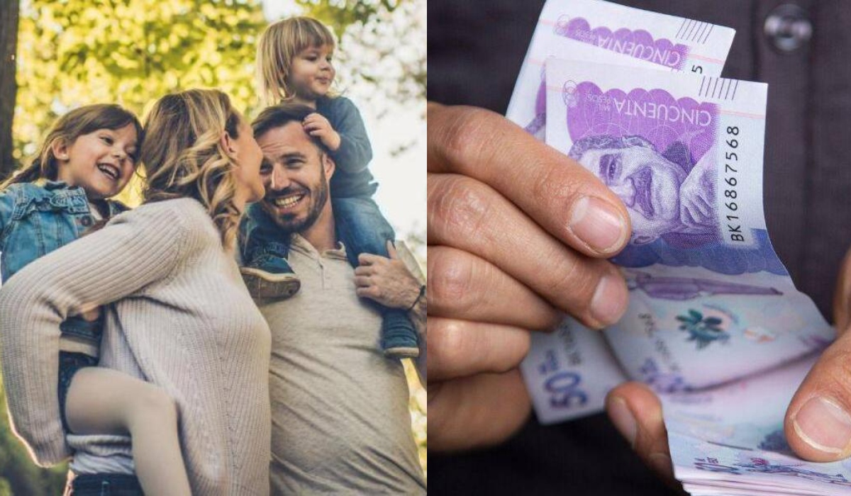 Beneficiarios de subsidio familiar en 2024.