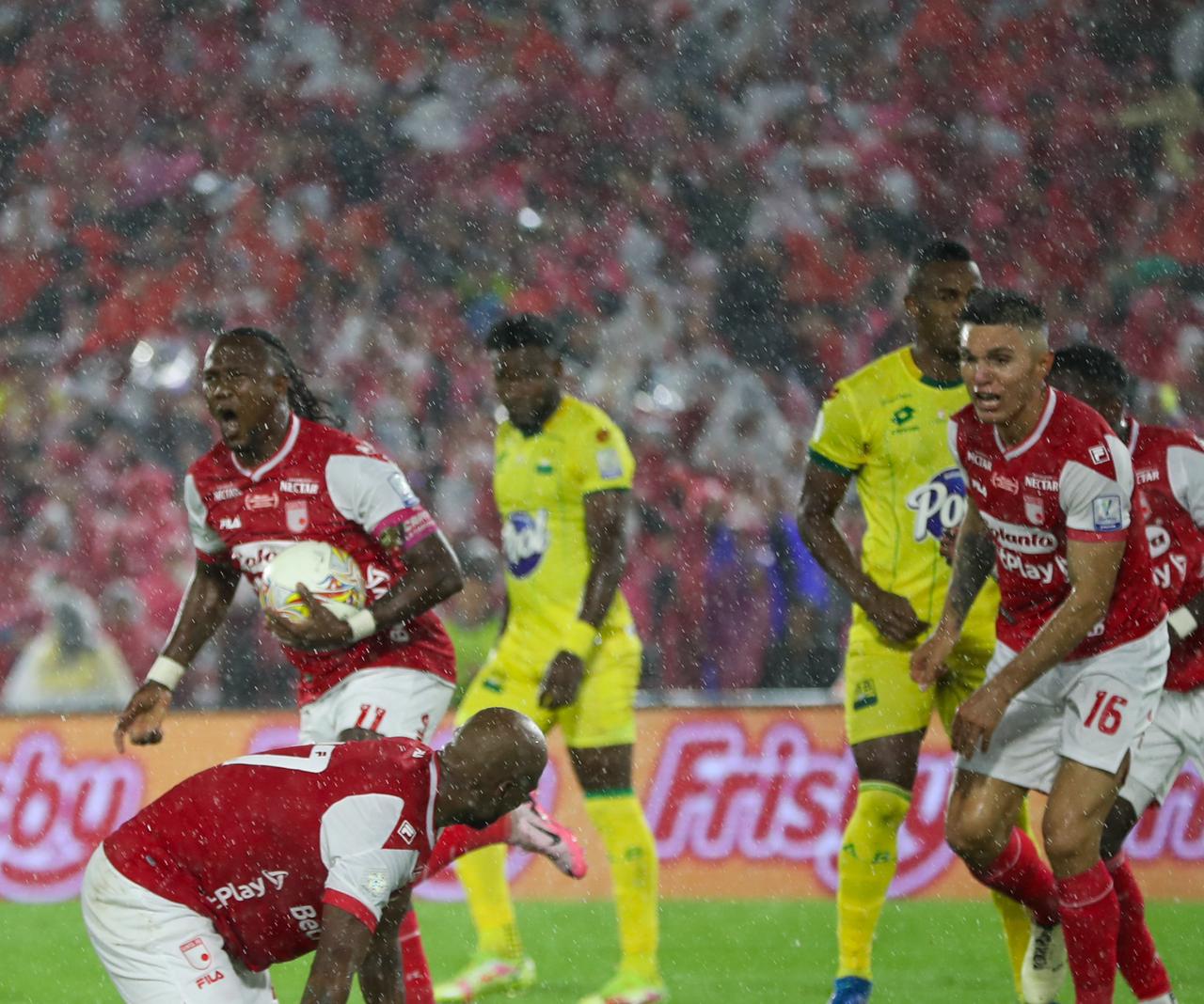 Santa Fe vs. Bucaramanga: goles de la final de la Liga BetPlay 2024-I