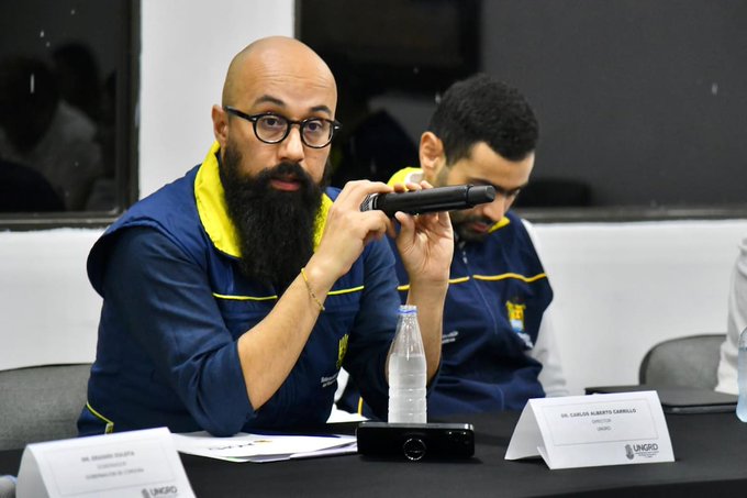 Carlos Carrillo, UNGRD'nin direktörü.