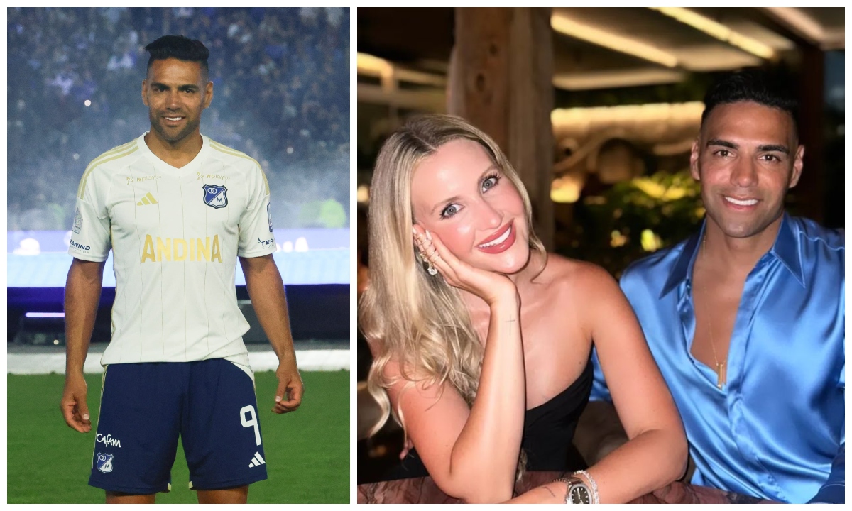 Falcao y Lorelei Tarón