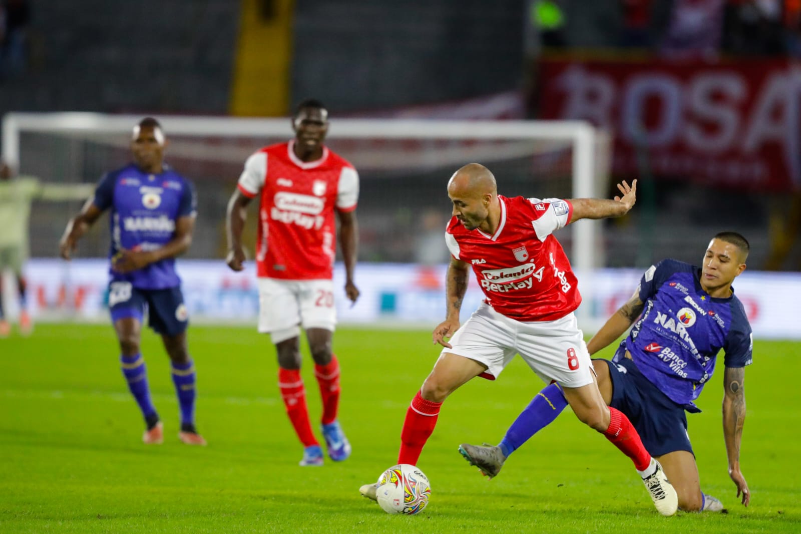 Santa Fe vs. Pasto EN VIVO Liga BetPlay 2024-2 en directo y gratis