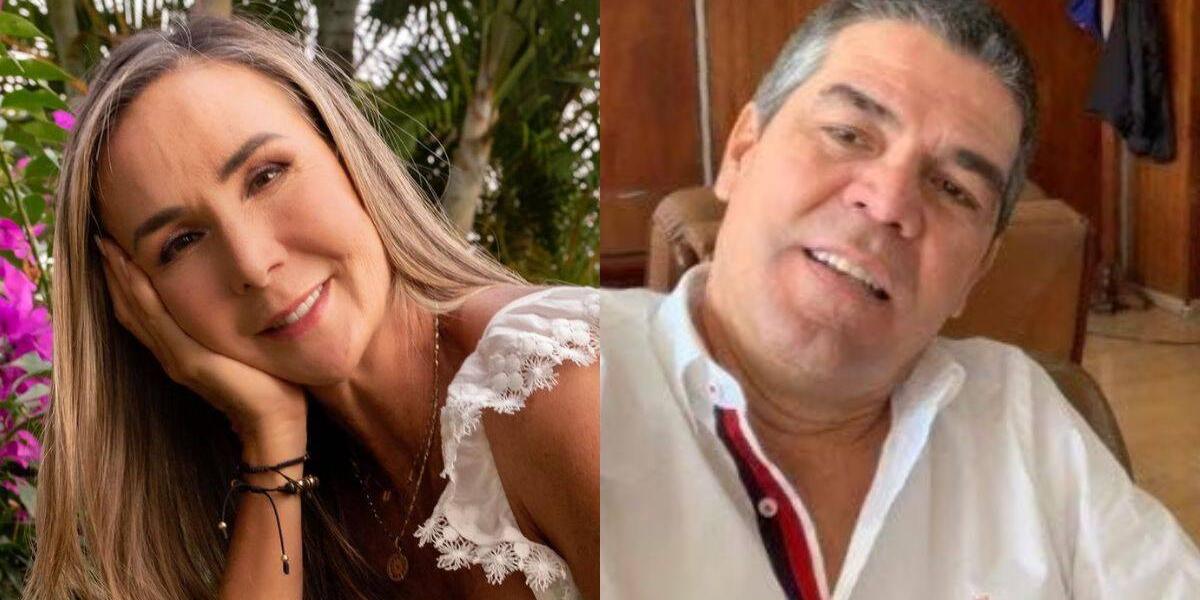 Luz Mery Tristán and Andrés Ricci.