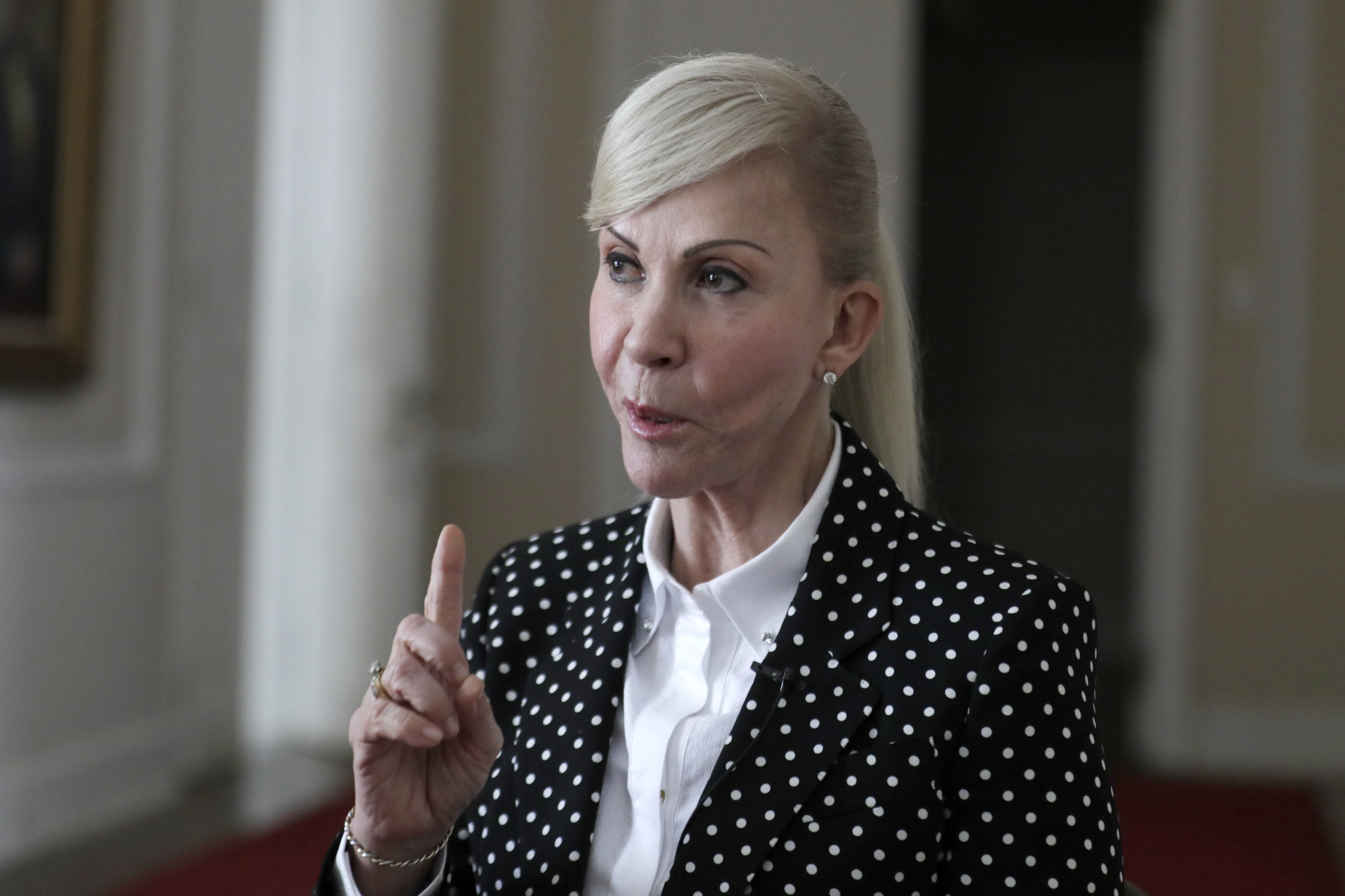 La gobernadora del Valle, Dilian Francisca Toro, se ha referido varias veces a temas de paz y conflicto.