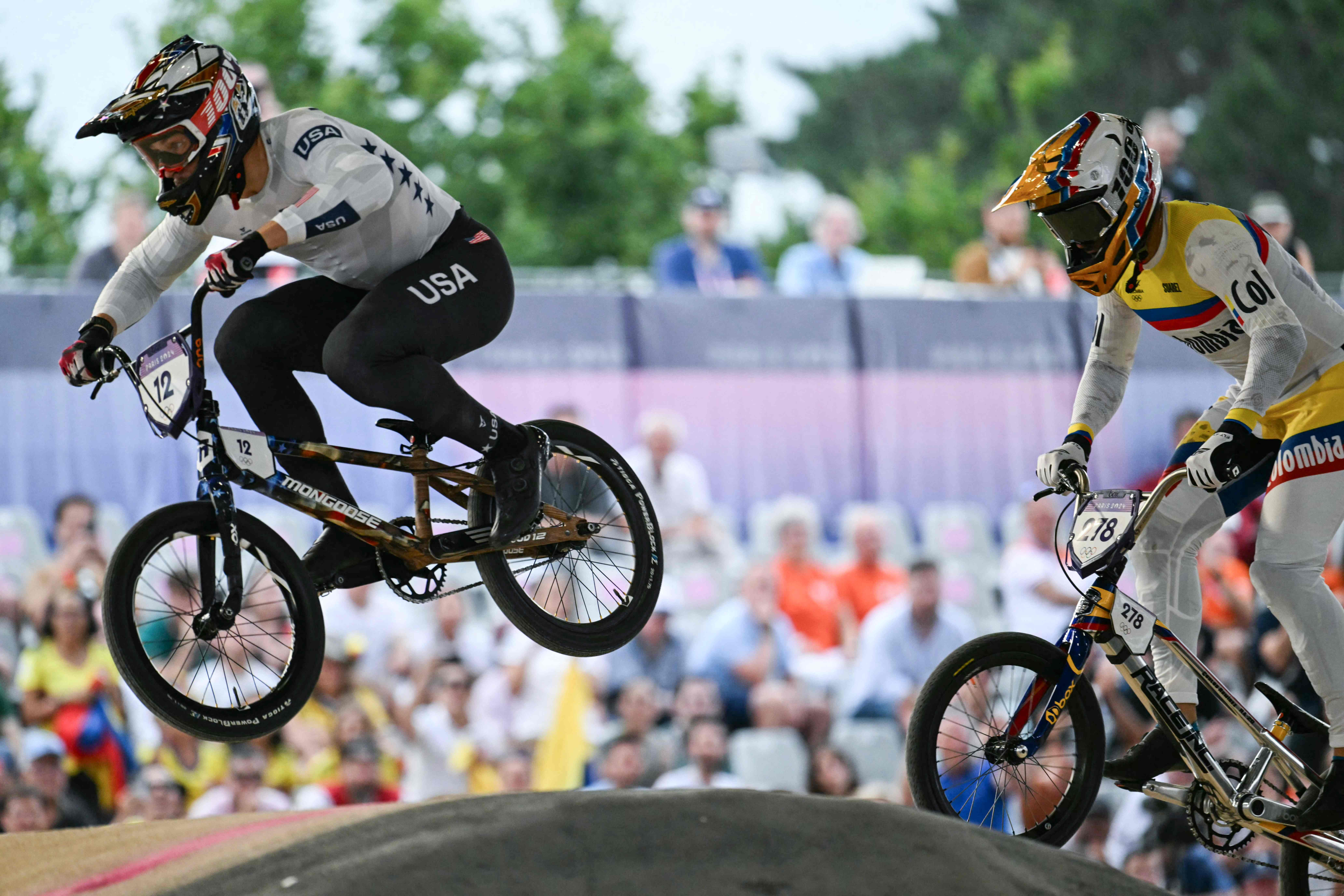 Juegos Olímpicos París 2024: Carlos Ramírez sufre dura caída en BMX y ...
