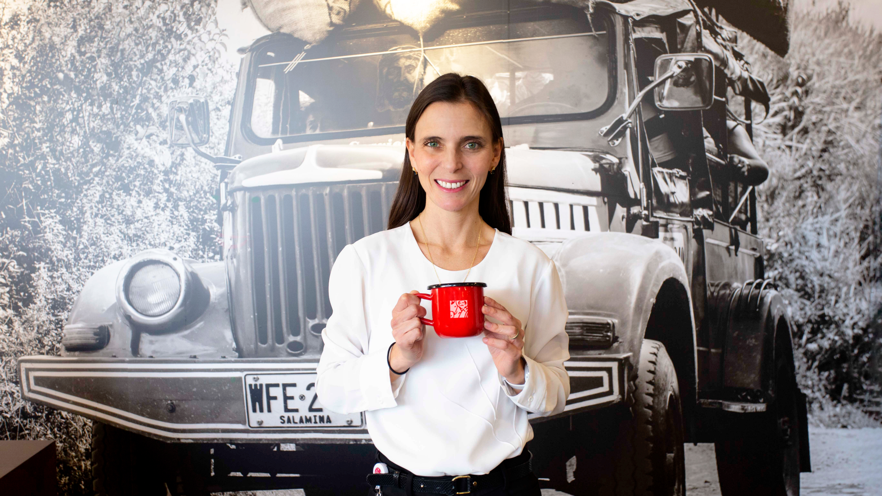 , Camila Escobar, presidenta de Procafecol, empresa que está detrás de Juan Valdez.