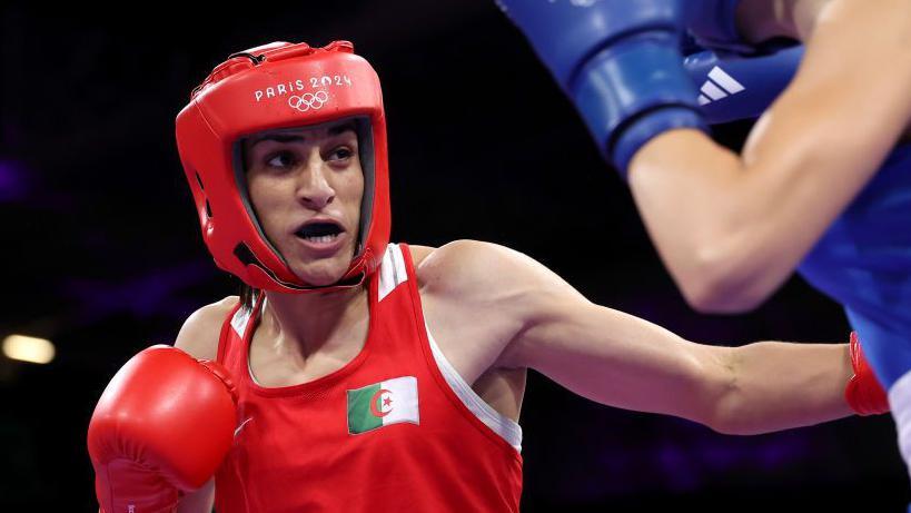 Imane Khelif ha entrenado box desde que tenía 16 años. 