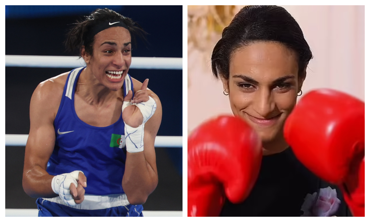 Imane Khelif y su cambio extremo.