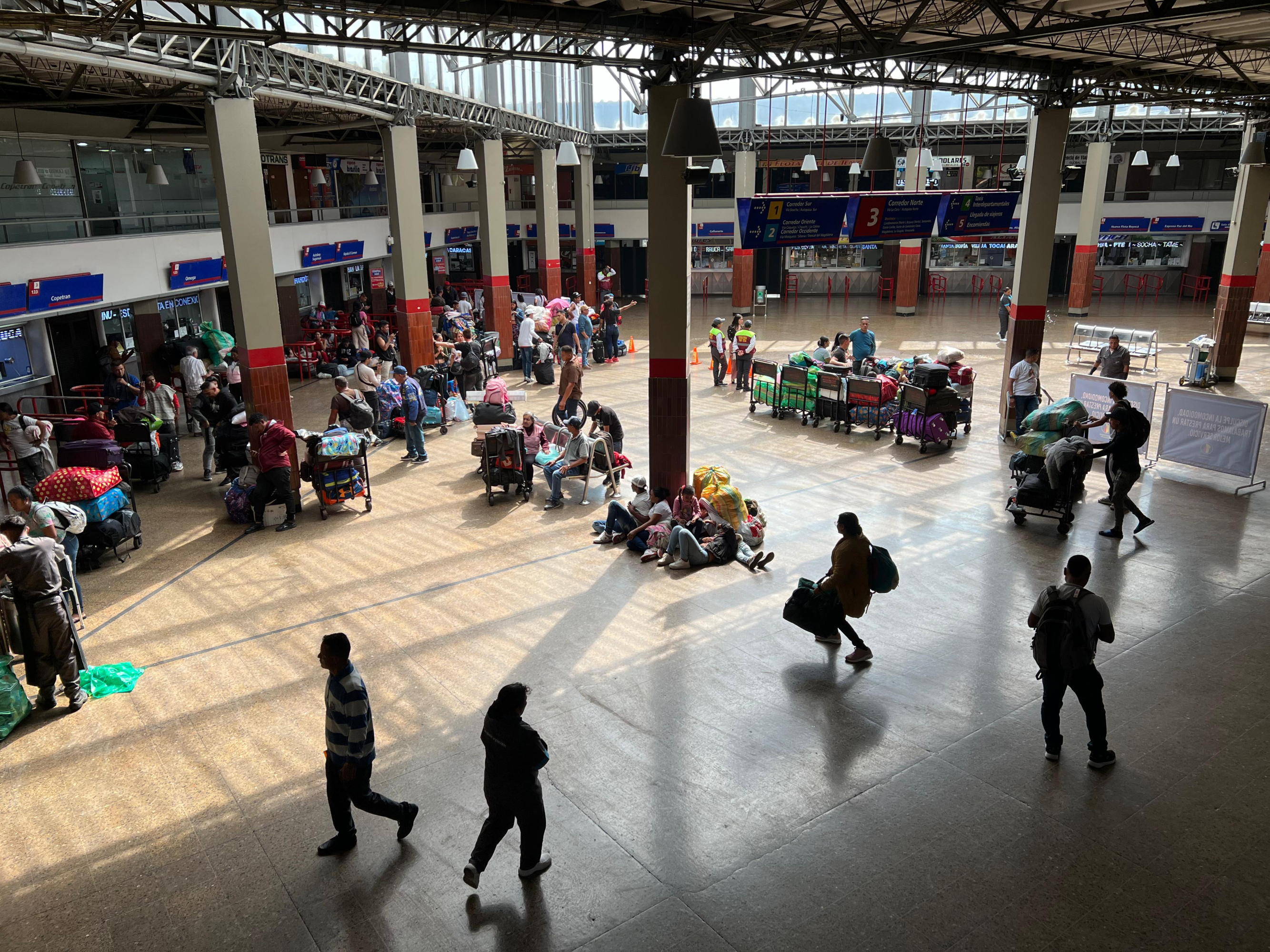 Panorama en el Terminal Salitre