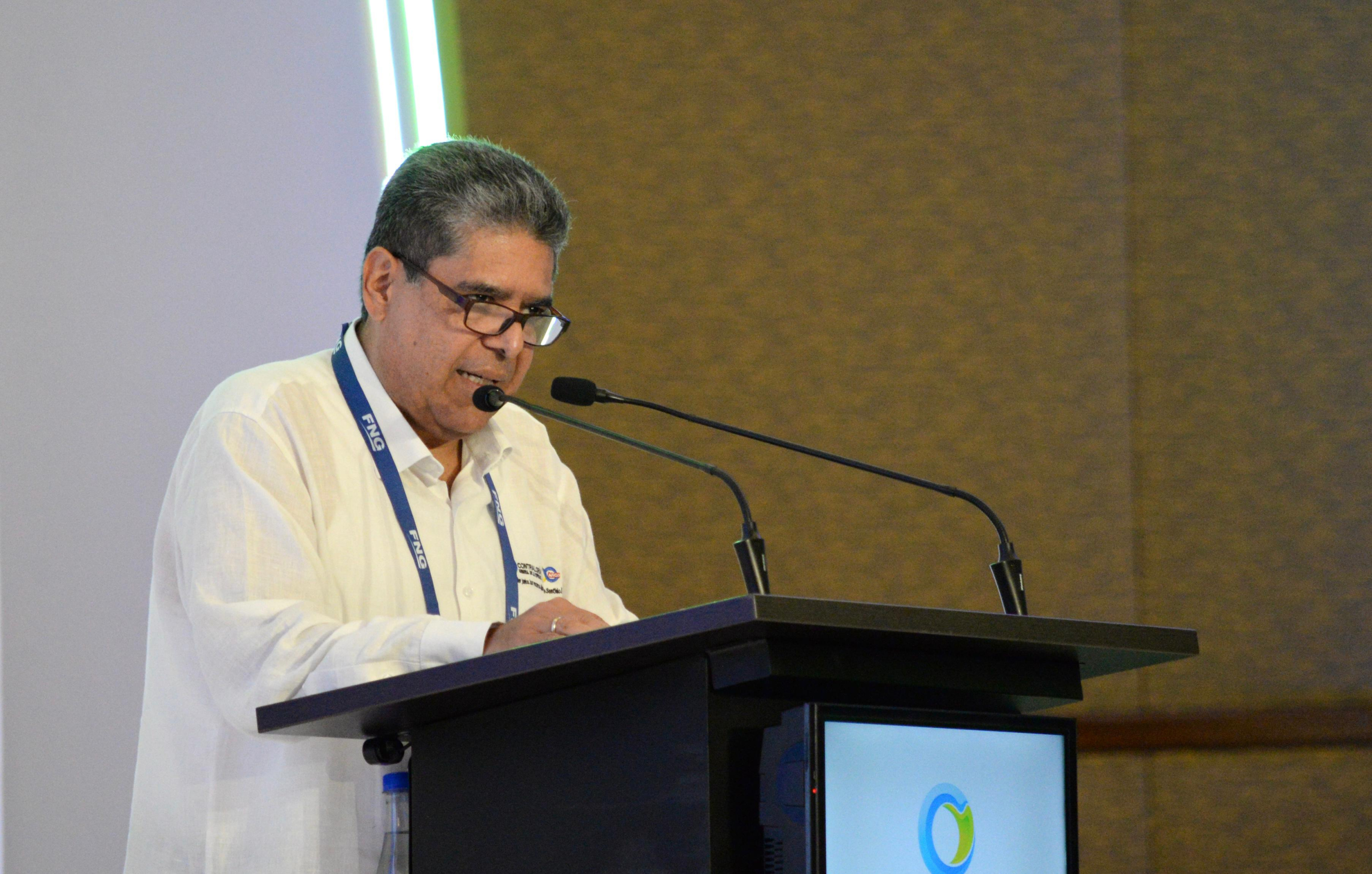 Contralor Carlos Hernán Rodríguez Becerra en el Congreso Confecámaras 2024.