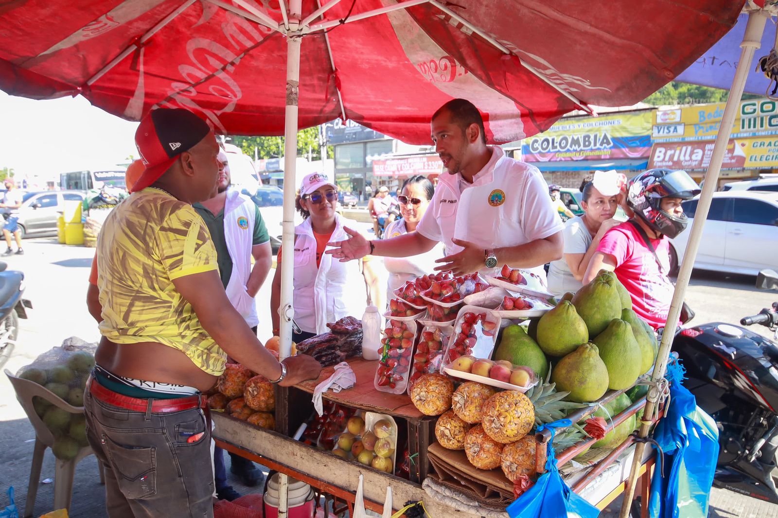 Operativos en el mercado de Bazurto para recuperar el espacio público