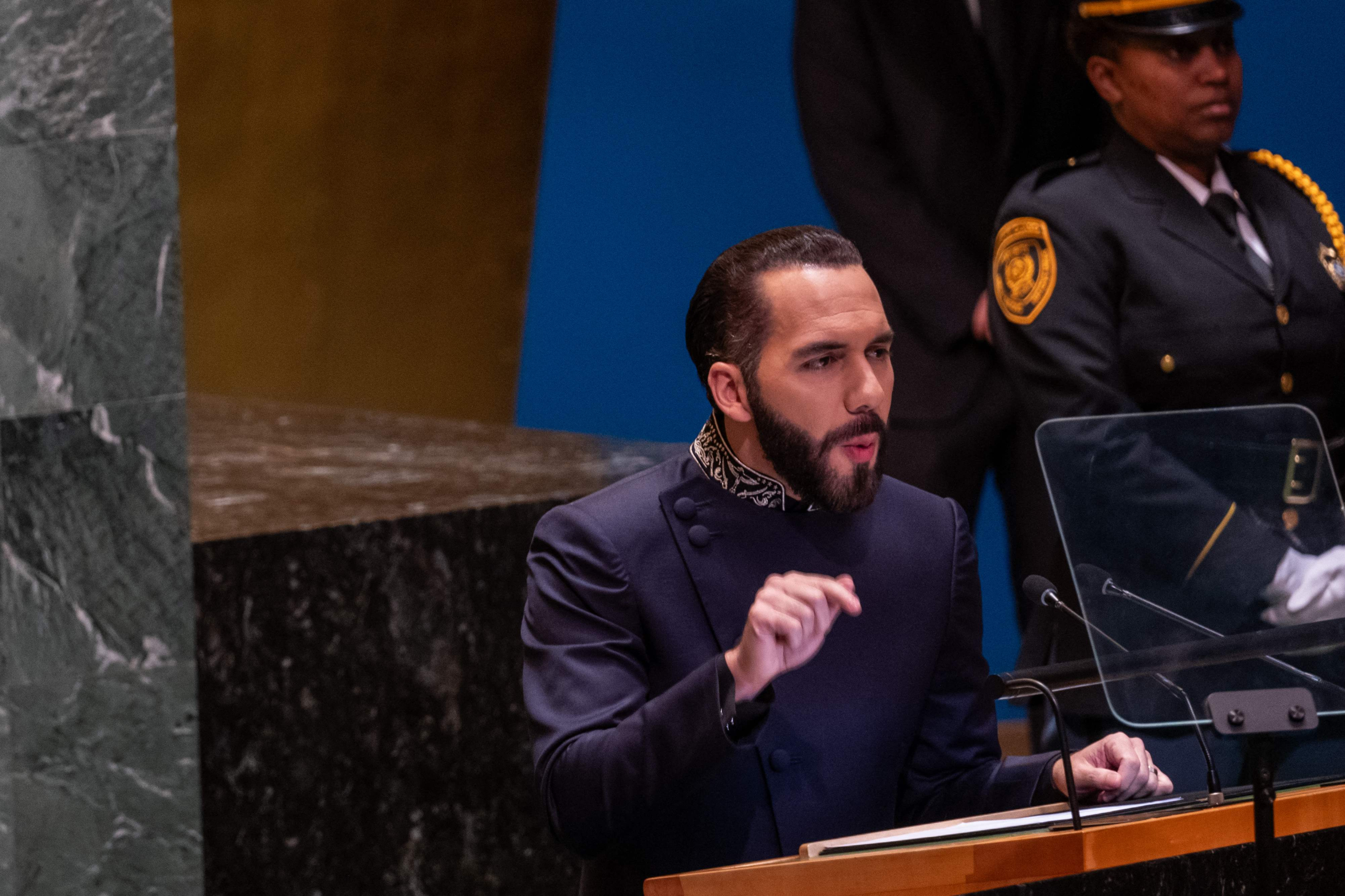 Nayib Bukele.