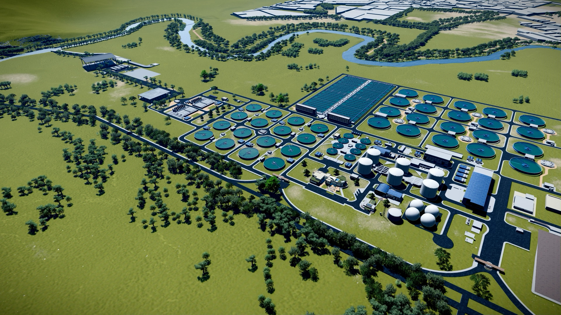 Planta de Tratamiento de Aguas Residuales de Canoas