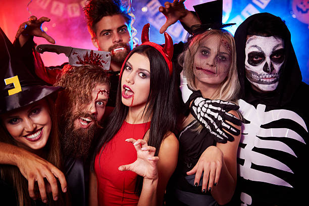 Uno de los disfraces más usados es el de zombie.