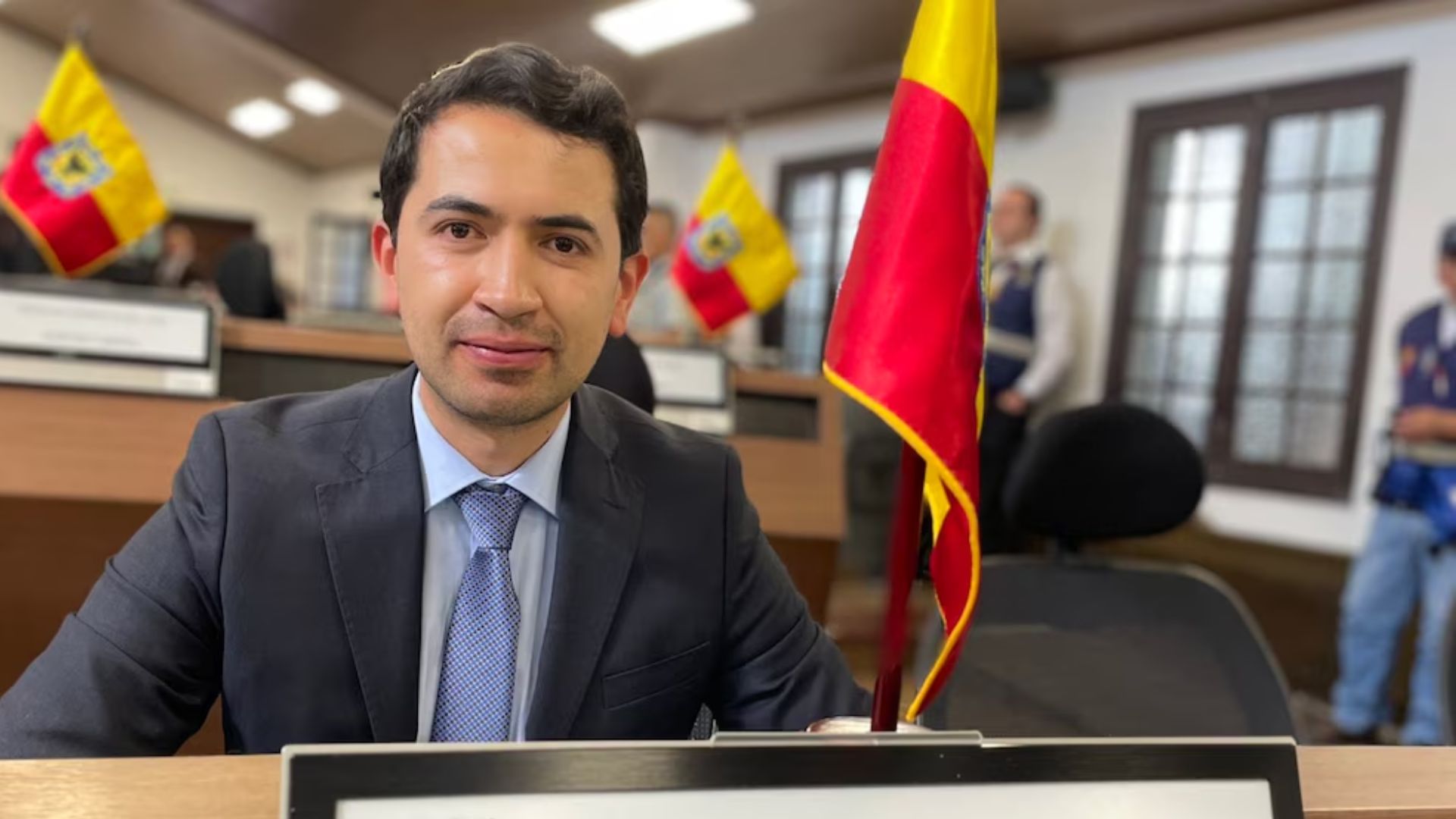 Concejal Daniel Briceño