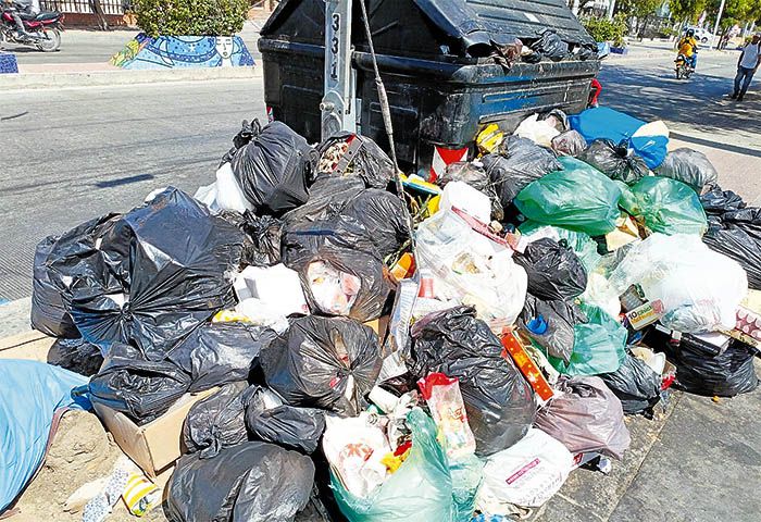 Santa Marta: colapso del servicio de recolección de basuras