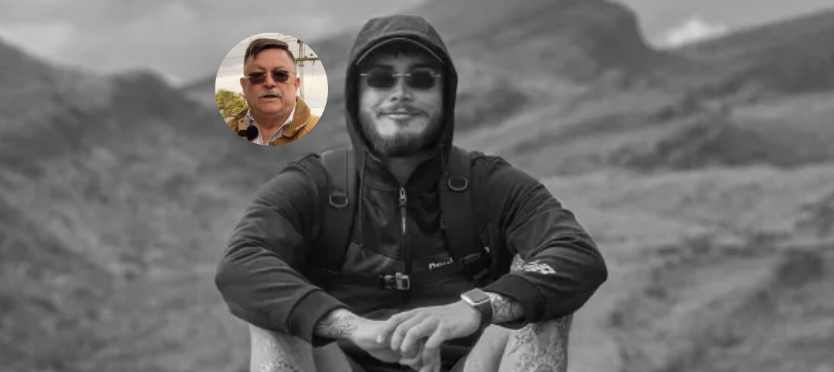 Papá de Kevin Bocanegra, joven que murió en el Nevado del Tolima.