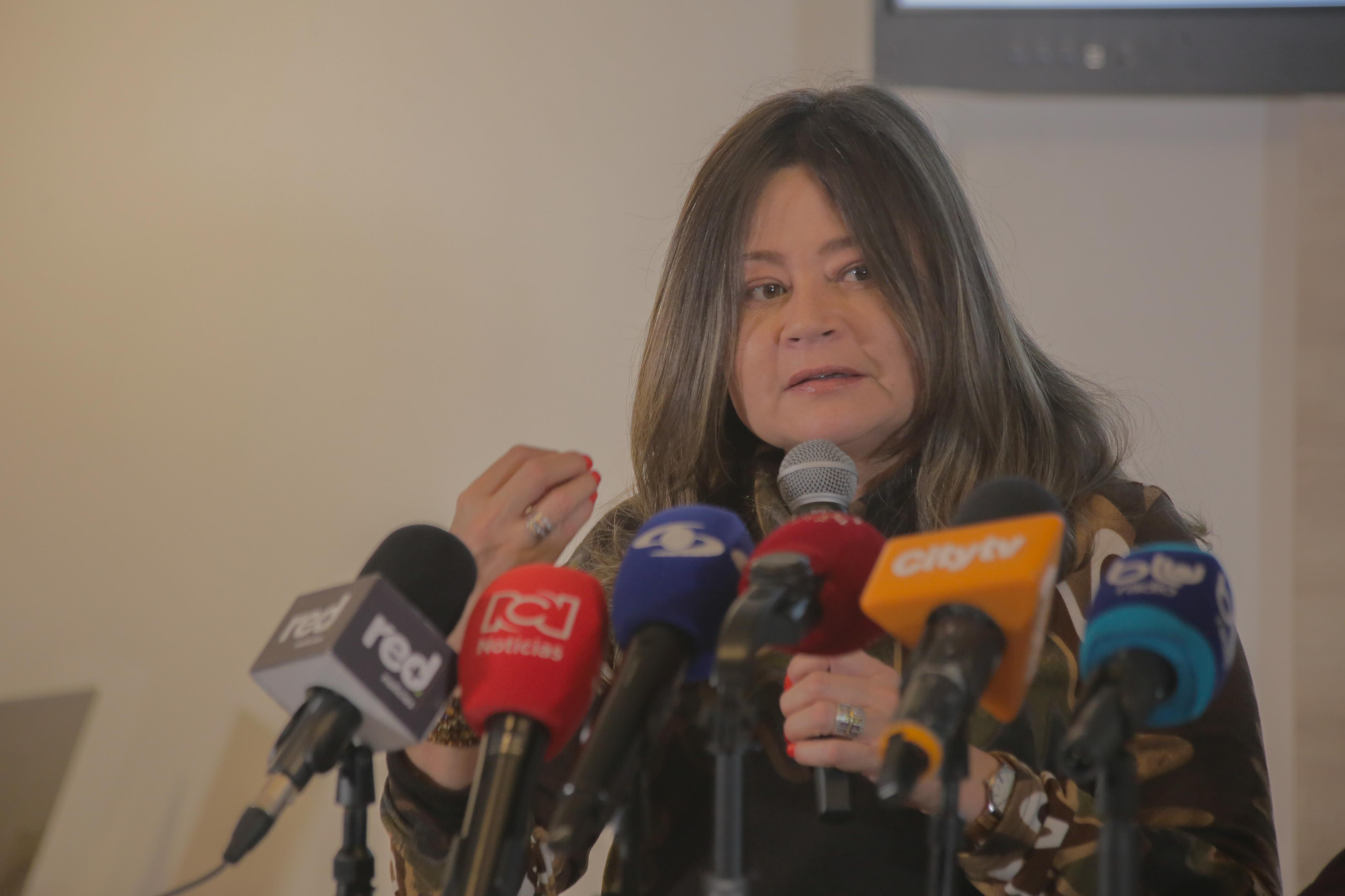 Ministra de Transporte, María Fernanda Rojas.