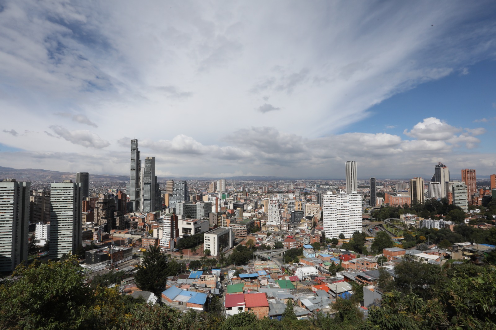 Panorámica de Bogotá
