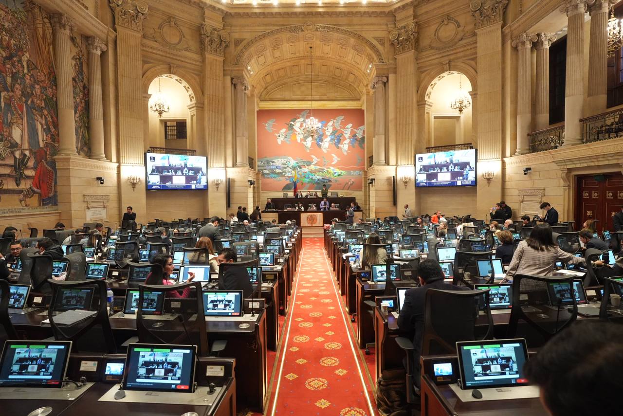 Plenaria Cámara de Representantes del martes 18 de febrero.