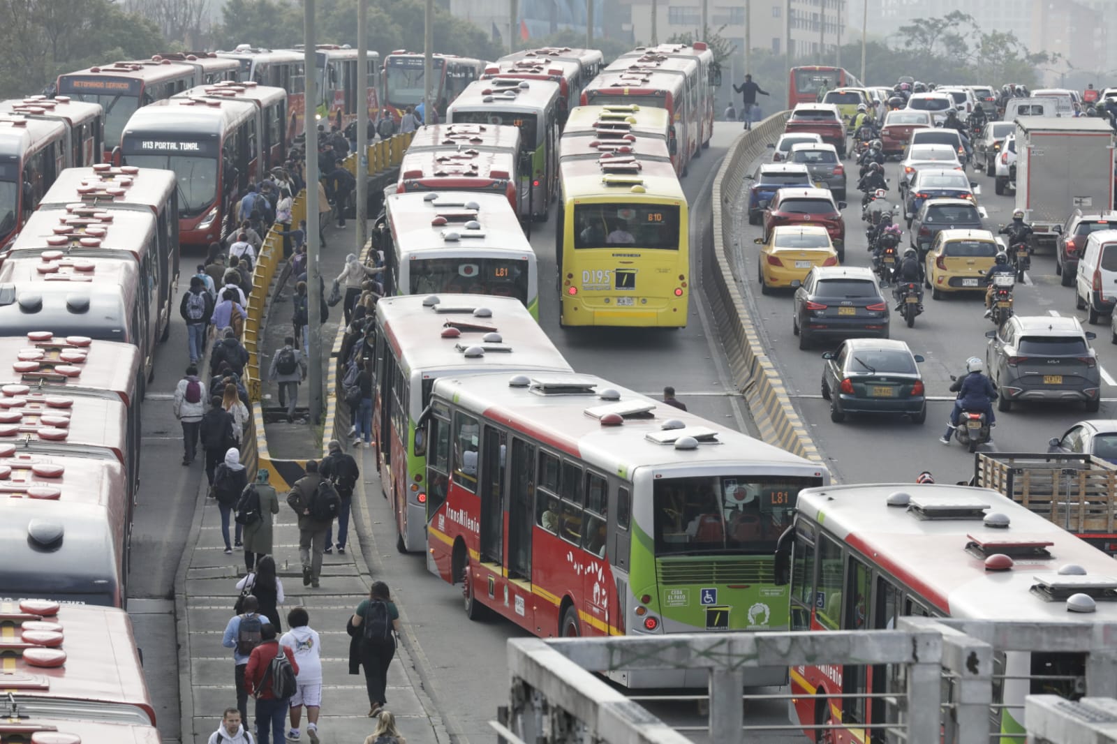 Protesta de transmilenio