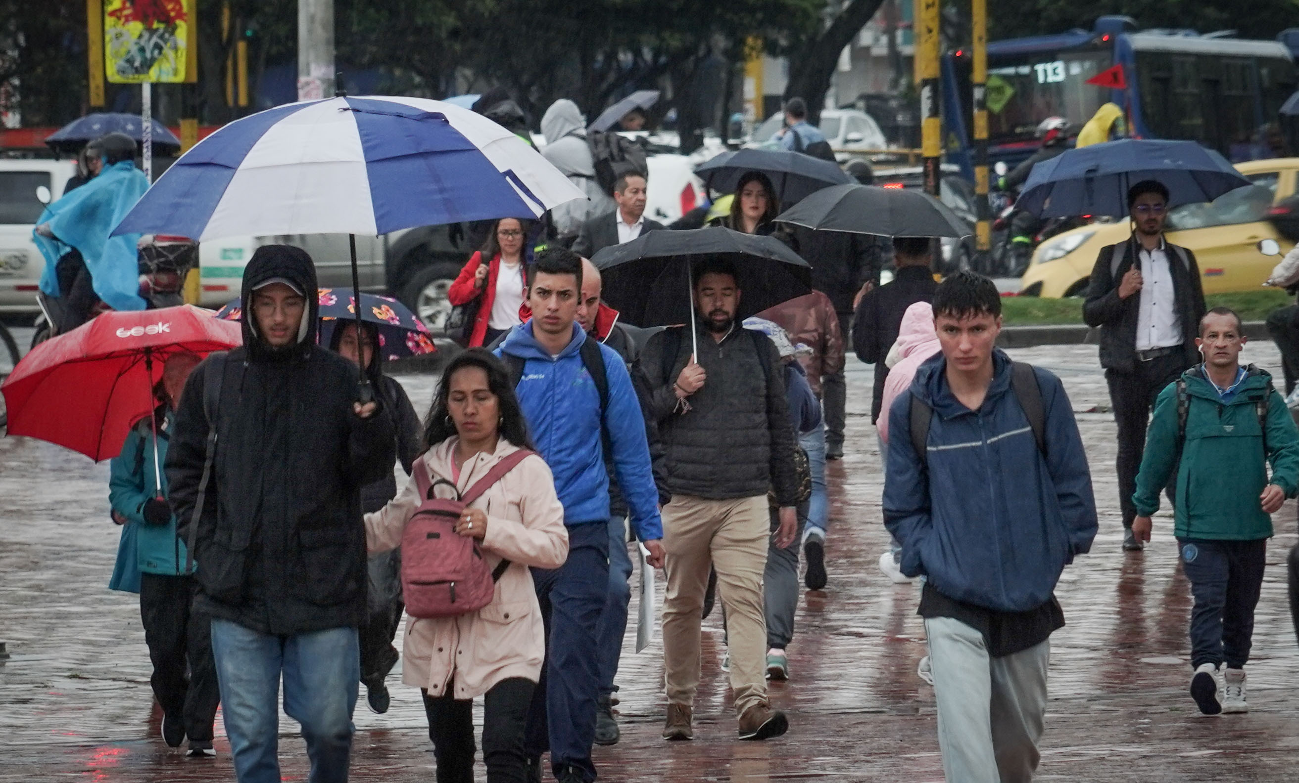 Lluvia en Bogotá