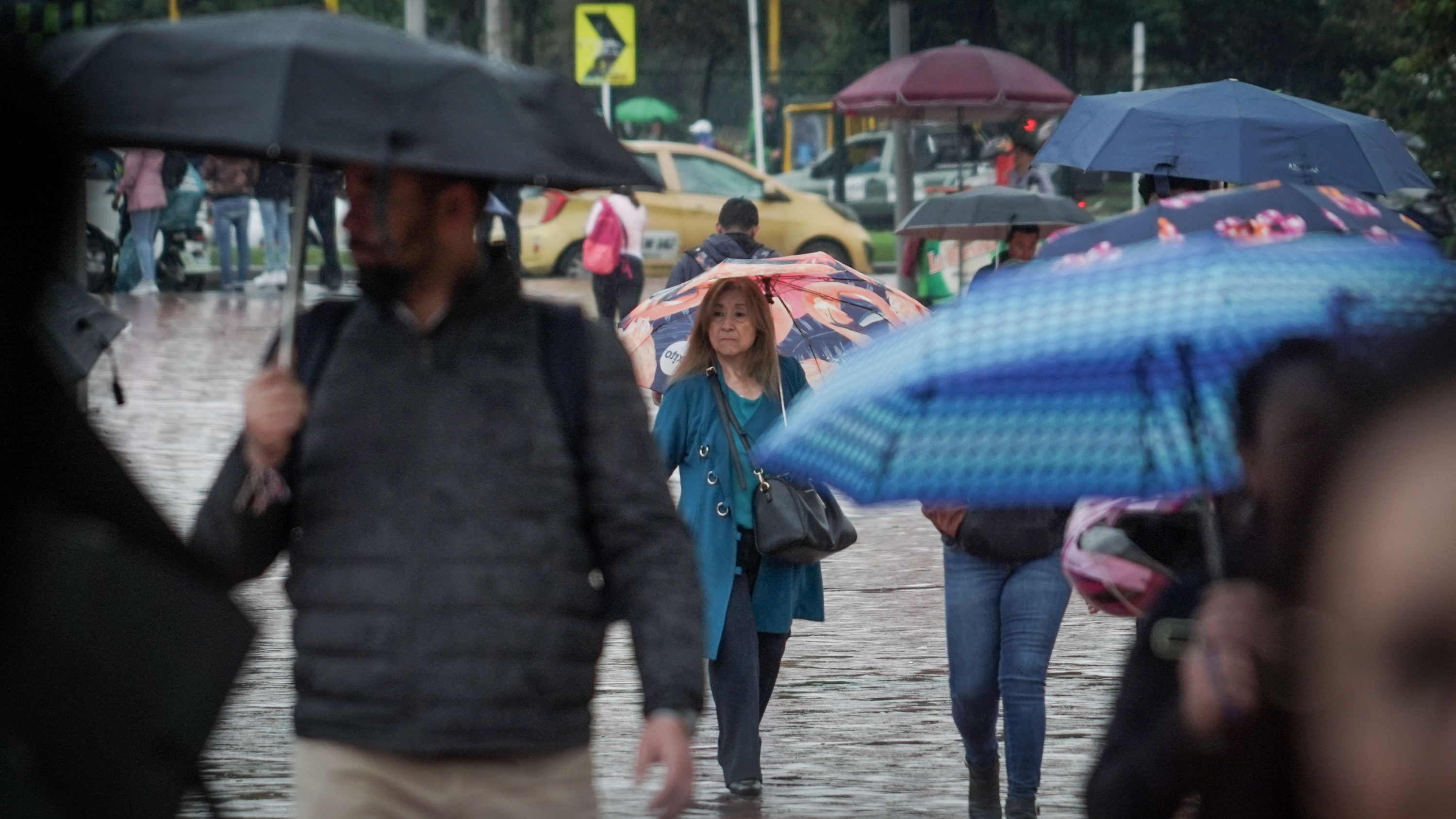 Lluvia en Bogotá
