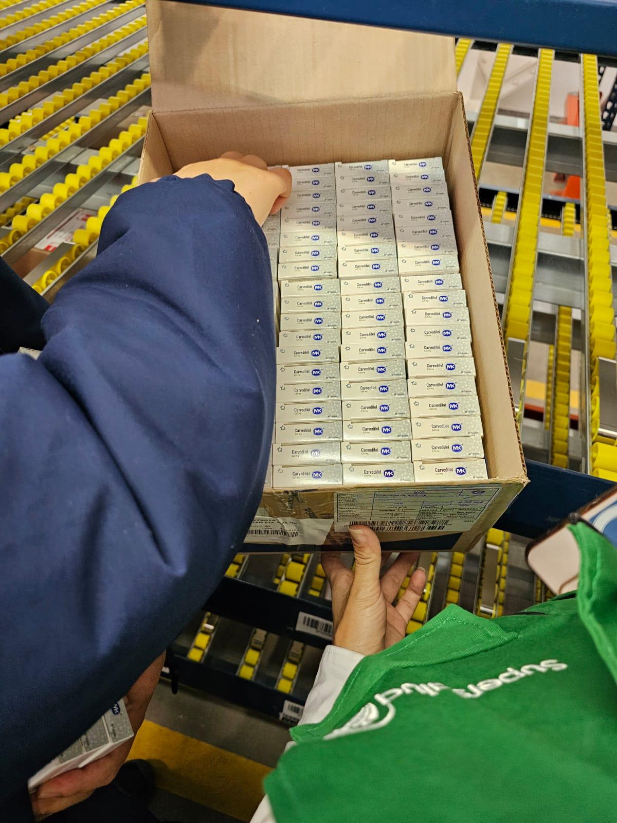 Medicamentos con suministro suficiente encontrados en bodega de Audifarma