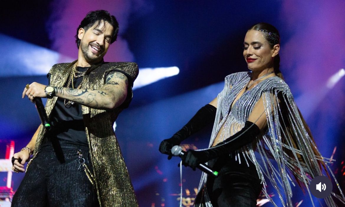 La pareja conformada por Charly Flow y Yeimy Montoya.