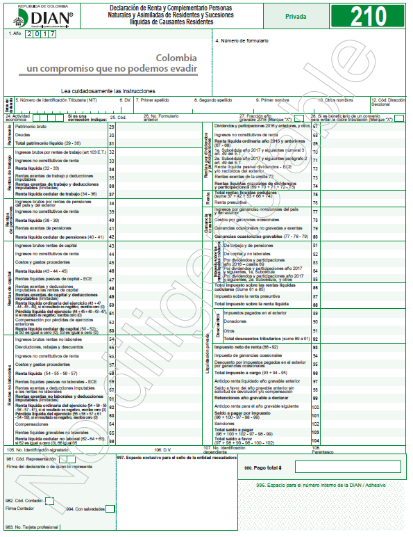 Calendario de la declaración de renta en el 2025: fechas por mes de ...