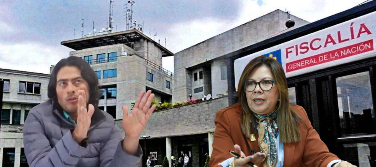 Nicolás Petro y Fiscal Luz Adriana Camargo.