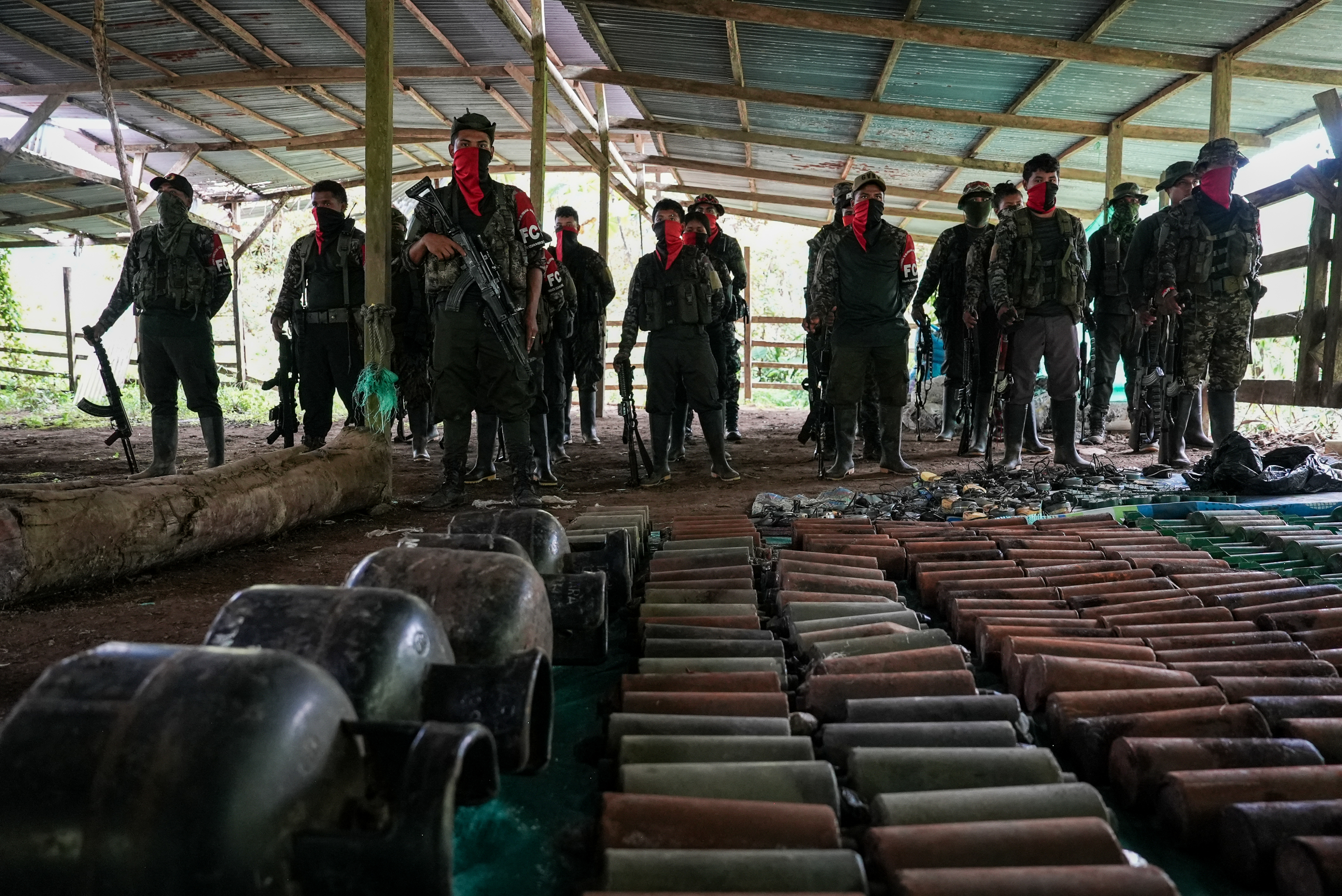 War material of southern community members