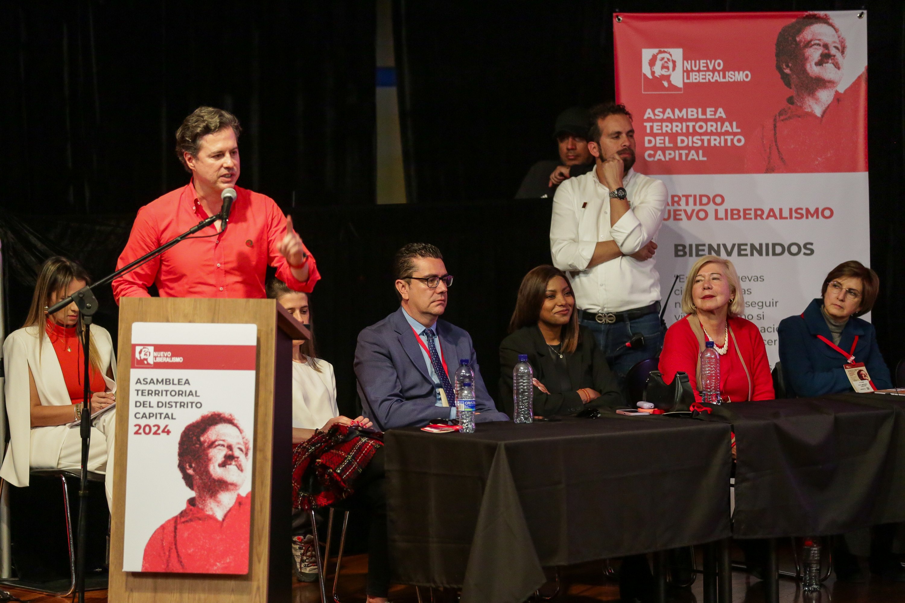 Juan Manuel Galán en la Conveción del Nuevo Liberalismo de Noviembre del Año Pasado.