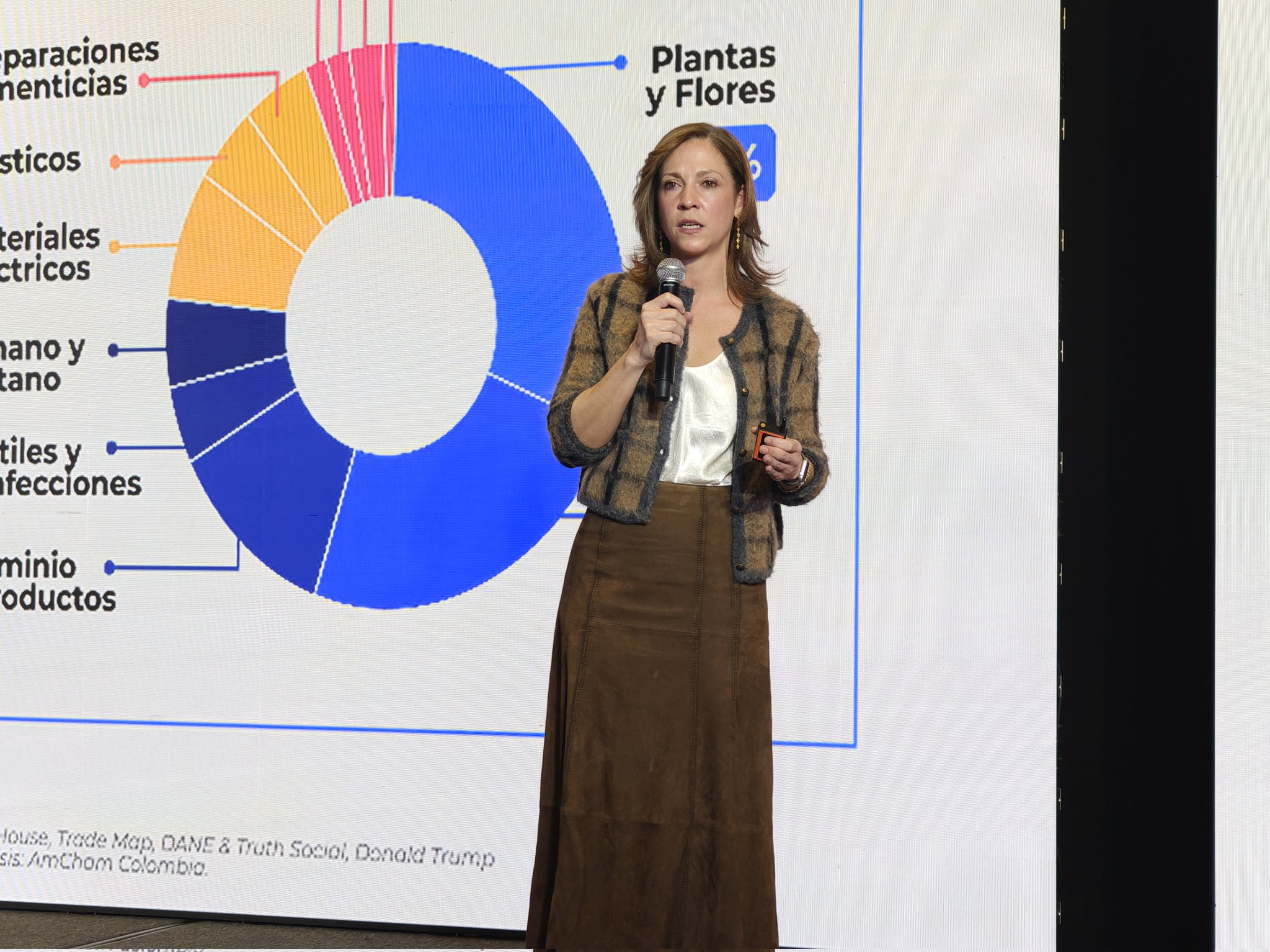 Presidenta de AmCham Colombia, María Claudia Lacouture.