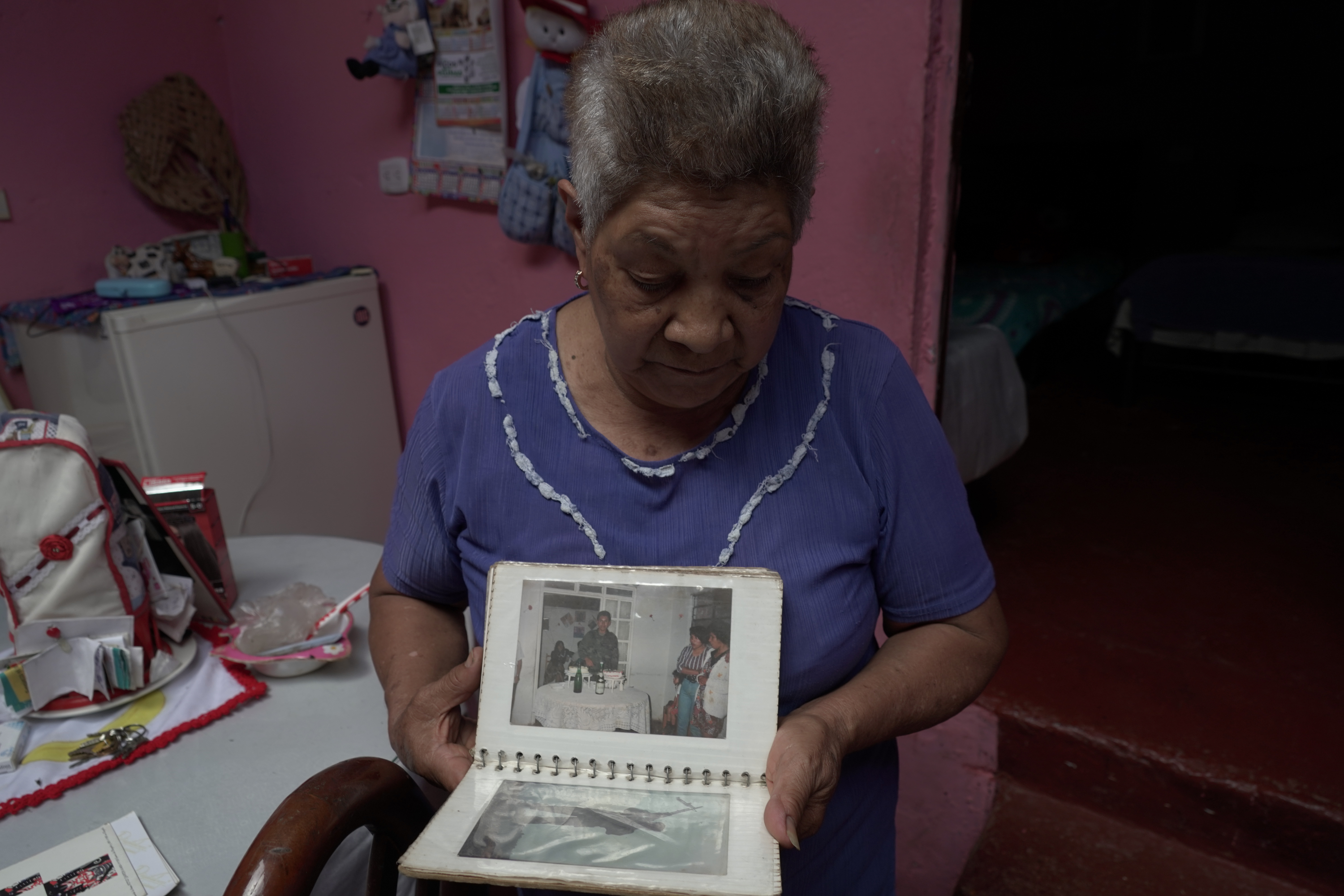 Hermencia Vega García, madre de Diuviseldo Torres.