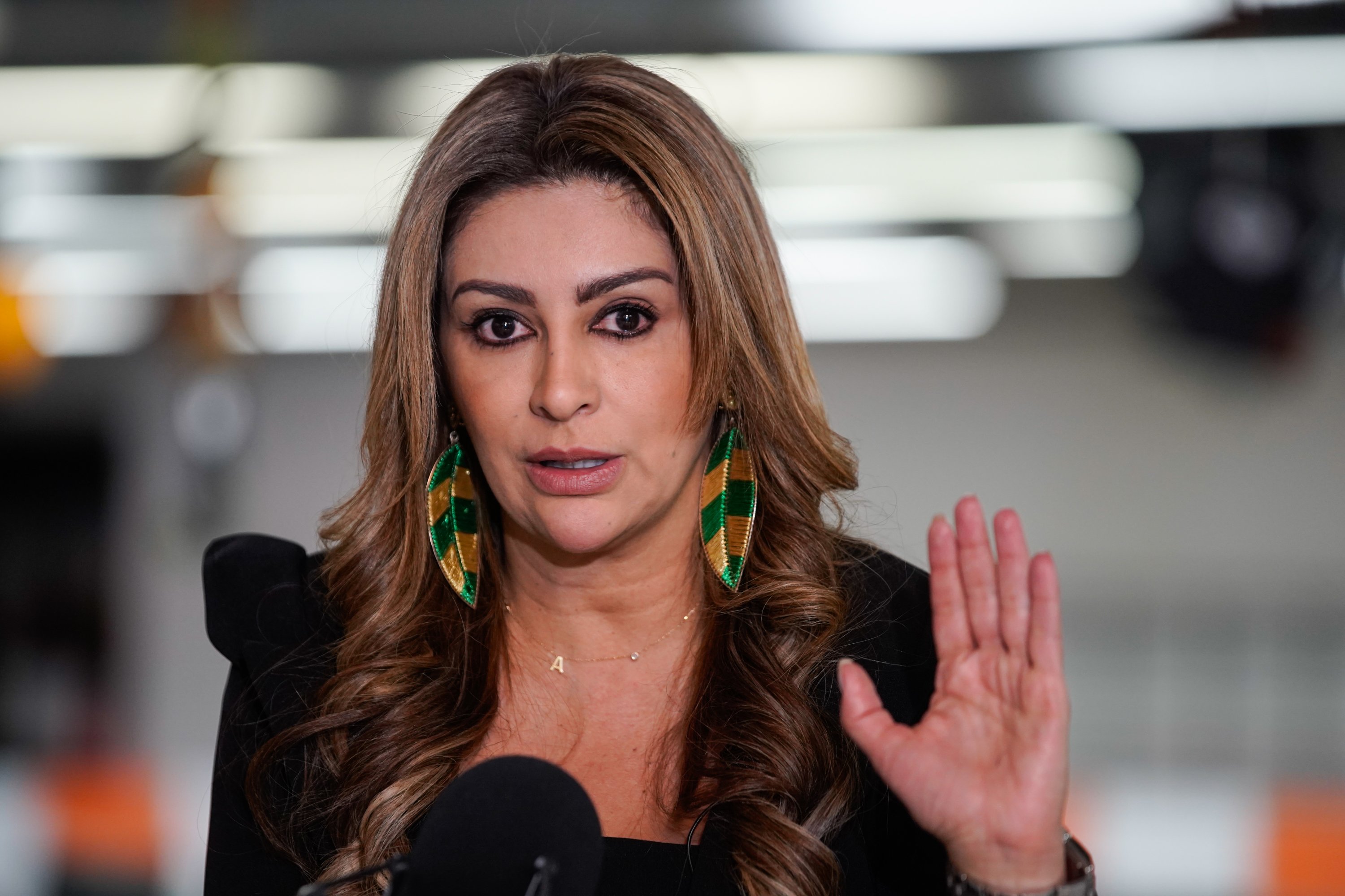 Adriana Magali Matiz Vargas es la primera mujer gobernadora del Tolima; antes fue representante a la Cámara del Partido Conservador.